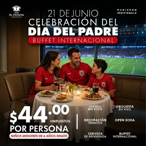 DIA DEL PADRE 21 DE JUNIO | HOTEL EL PANAMA