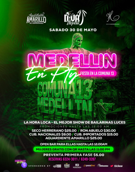 Medellín en PTY - Fiesta en la comuna 13